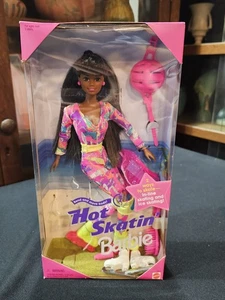 MIB Mattel Hot Skatin' Barbie Puppe #13512 Vintage 1994 African American  - Bild 1 von 6