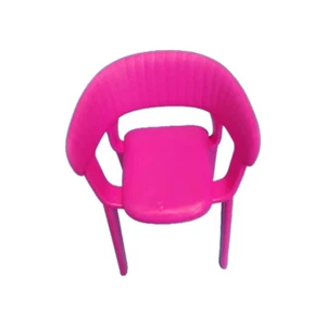 Juego de sillas rosas de repuesto para casa de muñecas Barbie casa de ensueño HMX10 - Imagen 1 de 4