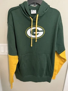 Nike NFL Green Bay Packers Pullover Sudadera con Capucha Sobre el Campo Ropa Verde Talla Mediana - Imagen 1 de 5