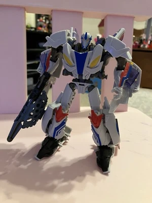 Transformers Prime Beast Hunters Deluxe Class Smokescreen incompleto Foto 1 de 2