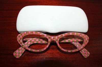 MacKenzie Childs Eyeglasses Readers +2.5 99004-004 Tulipa Thistle - Image 1 of 4