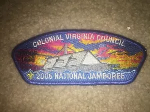 Pfadfinder Colonial Virginia Troop 1620 Council JSP 2005 National Jamboree Aufnäher - Bild 1 von 1