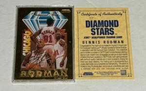 Dennis Rodman 1996 Bleachers Limited Ed 23kt # With COA - Picture 1 of 2