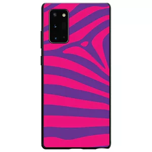 Hard Case Cover for Samsung Galaxy Note Purple Hot Pink Zebra Skin Stripe - Picture 1 of 7