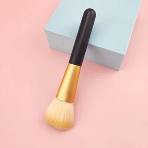 Wood Powder Brush Professional Makeup Brushes Multifunctional Foundation Blush - Bild 1 von 6
