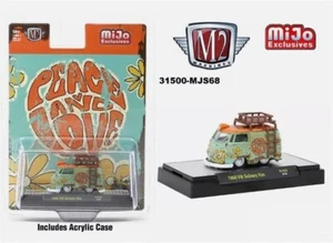 1960 Volkswagen Delivery Peace & Love Weathered 1:64 M2 Machines 31500-MJS68 - Picture 1 of 1