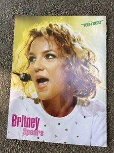 Britney Spears Magazine Teen Magazine Pinup teen magazine poster clipping - Picture 1 of 1
