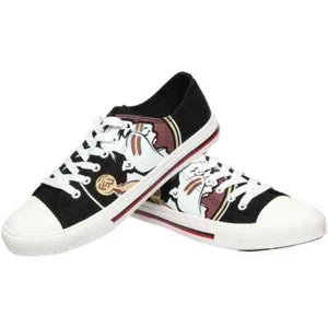 Foco FSU Seminoles Canvas Tennis Shoes Sneakers Mens Size 8 - New - Picture 1 of 4
