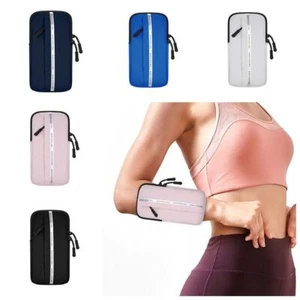 Arm Band For Mobile Phone Holder Bag Sport Running Jogging Gym Exercise Pouch~ - Zdjęcie 1 z 17