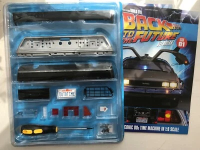 1:8 Scala Eaglemoss Ritorno Al Futuro Costruire il Proprio Delorean Problema 1 - Immagine 1 di 3