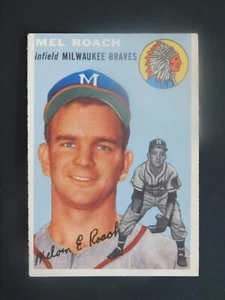 1954 Topps Baseball Card #181 Mel Roach (EX-MT) - Picture 1 of 2