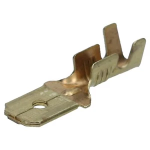 100 Stück Cembre BN-MA608 Flachstecker 6,3 x 0,8 / 1- 2,5 mm² unisoliert Messing - Bild 1 von 9