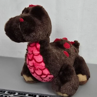 Ganz Webkinz HM338 Cocoa Dinosaur Plush Stuffed Animal Brown 9" - Image 1 of 4