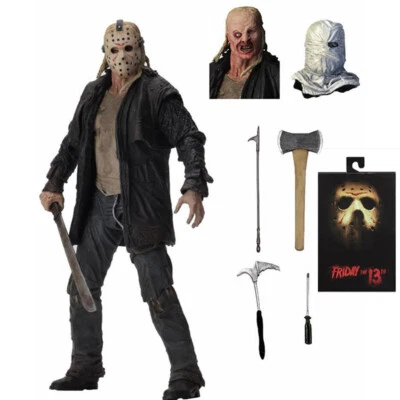 NECA Friday The 13th Ultimate Jason Voorhees PVC 7" Actionfigur Modell Statue
