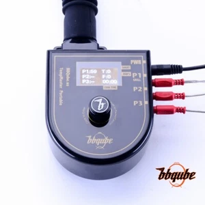 TempMaster BBQ Smoker Temperature Controller 4 Akorn Jr Green Egg Mini Kamado - Imagen 1 de 10