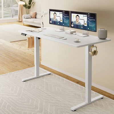 40-63"x24" Electric Standing Desk Home Office Height Adjustable Computer Table - Image 1 of 4