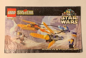 Lego Manual Only -Lego Star Wars- #7131 - Anakin&rsquo;s Podracer - combined shipping