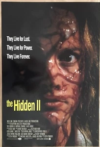 THE HIDDEN II 1993 Original Movie Poster One Sheet 27x40 New Line Cinema Horror - Picture 1 of 4