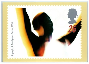 PHQ 180 e Postcard Olympic and Paralympic Teams 1996 Royal Mail Card - Picture 1 of 2
