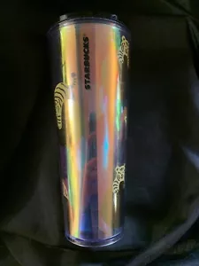 Vaso Starbucks 2022 LUNAR AÑO NUEVO del Tiger Venti iridiscente 24 oz usado - Imagen 1 de 6
