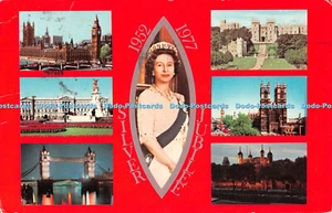 R492371 Silber Jubiläum London Houses of Parliament und Westminster Bridge Buckin - Bild 1 von 4