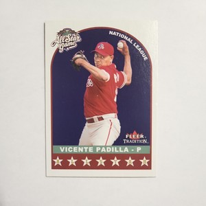 2002 Fleer Tradition Update Baseball #U358 Vicente Padilla All Star Game