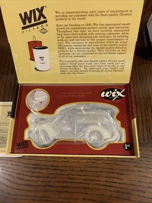 Chevrolet Canopy Panel Truck y banco 1st Gear Wix 1939 - Nuevo en caja Foto 1 de 4