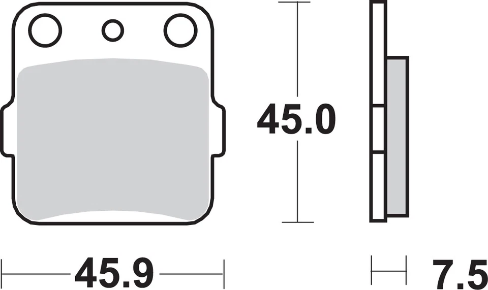 Pastillas de freno de cerámica SBS HF 592HF-PU Foto 1 de 1