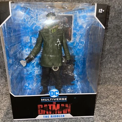 Figura de acción de lujo McFarlane DC Multiverse The Riddler Batman película 12" 25 de marzo Foto 1 de 4