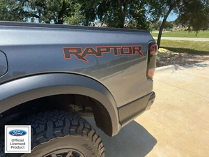 Ford Ranger Raptor 2024-2025 trasero lateral Raptor - Viene en par calcomanías de vinilo - Imagen 1 de 3