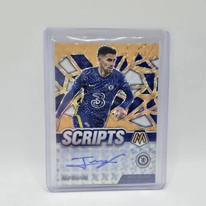 2021-22 Panini Mosaic Premier League Soccer Jorginho Scripts Auto #/50 SM-J - Picture 1 of 12