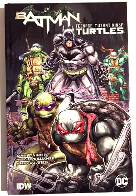 DC Comics ~ Batman: Teenage Mutant Ninja Turtles ~ Vol.1 ~ Primera impresión ~ 2016 ~ HC ~ Nuevo ~ Casi nuevo Foto 1 de 4