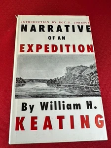 Narrative of an Expedition KEATING 1959 HARDCOVER Classic History Book - Picture 1 of 10