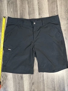 Pantalones Cortos Columbia Para Hombre Omni Sombra Protección Solar Negros Exterior Senderismo Talla 40 10L - Imagen 1 de 14
