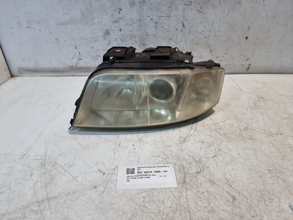 Faro delantero izquierdo pasajero audi a6 n/s lámpara halógena 2003 mk2 oem 4b3941003k Foto 1 de 4