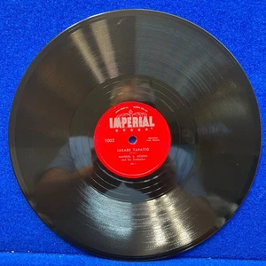 Vintage 78 RPM  10”  Record Album 1002 Mexican Folk Dance on Imperial NM - Imagen 1 de 6