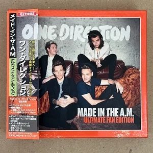 Made In the A.M. (Japanese Deluxe Edition) by One Direction (CD, 2015) OBI,card - Picture 1 of 7