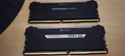 CORSAIR VENGEANCE RGB PRO DDR4 - 3600MHz 32GB 2X16GB CMW32GX4M2Z3600C18 - Image 1 of 2