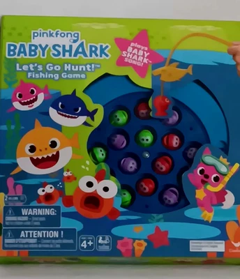 Baby Shark Let's Go Hunt Collectible Fishing Game (Open Box). - Image 1 of 4