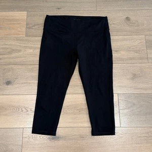 Leggings Capri MARIKA SPORT neri vita alta allenamento attivo palestra cropped taglia XL - Foto 1 di 10