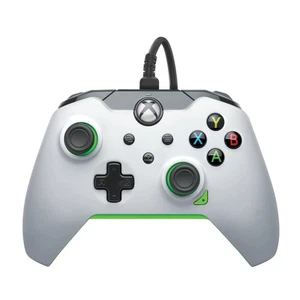 PDP Wired Controller Neon White for Xbox Series X S, Gamepad, Wired Video Game C - Picture 1 of 7