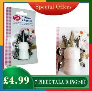 7 PIECE TALA  ICING SET premineum quality free postage uk seller - Picture 1 of 5