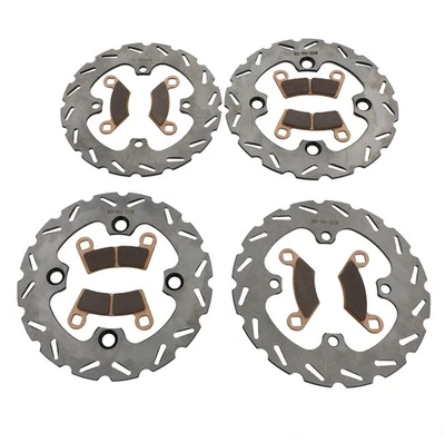 Rotores de freno y pastillas de freno para Polaris RZR 570 2014-2021 RipTide delanteros y traseros Foto 1 de 4