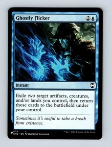 Ghostly Flicker The List Reprints Non-Foil MTG NM - Picture 1 of 2