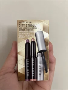 Bobbi Brown City Stroll Mini Long-Wear Cream Shadow Stick Set:Golden Pink &Mauve - Picture 1 of 1