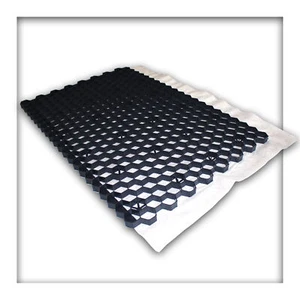 EuroGravel 9,3 m² Kiesgitter Bodenwabe für Kies u.Splitt schwarz (18,17 EUR/m²) - Bild 1 von 3