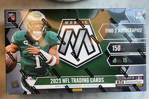 2023 Panini Mosaic NFL  Football Hobby Box Factory Sealed-NEW In Stock Last Box