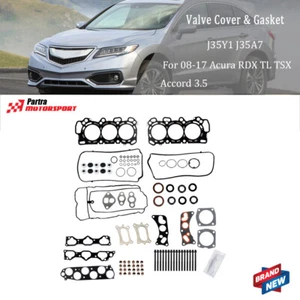 Fit For 2009-2017 Acura RDX TL TSX 3.5L Head Gasket Bolts Set J35Y1 J35A7 - Bild 1 von 9
