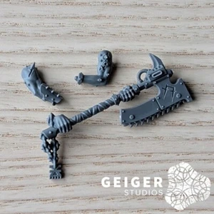 40k World Eaters Chaos Bits | Goremonger Kill Team | Skullclaimer Great Chainaxe - Bild 1 von 1