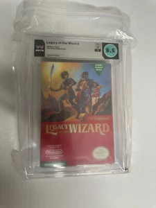 Legacy of the Wizard Nintendo NES WATA Graded 8.5 CIB MIB NOT VGA CGC VERY RARE! - Picture 1 of 2